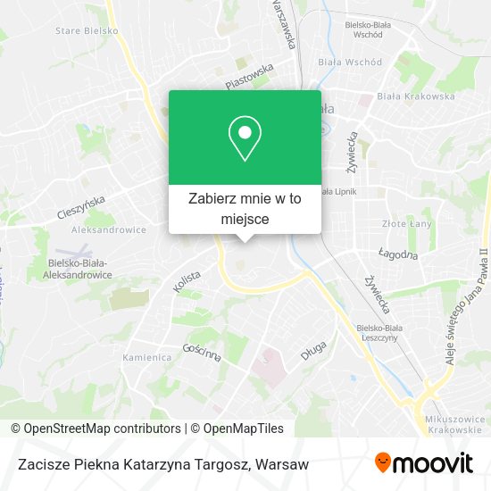 Mapa Zacisze Piekna Katarzyna Targosz