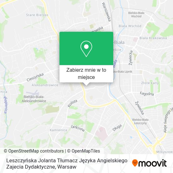 Mapa Leszczyńska Jolanta Tłumacz Języka Angielskiego Zajecia Dydaktyczne