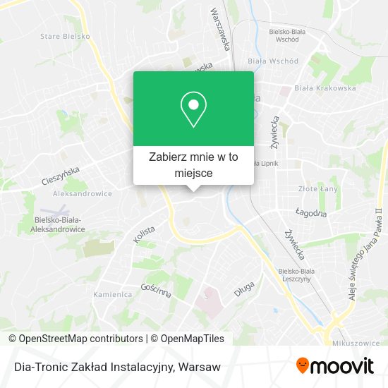 Mapa Dia-Tronic Zakład Instalacyjny