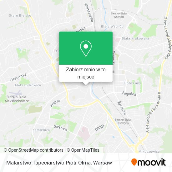 Mapa Malarstwo Tapeciarstwo Piotr Olma