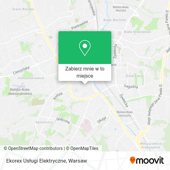 Mapa Ekorex Usługi Elektryczne