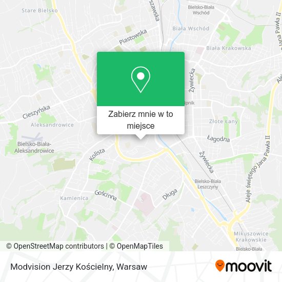 Mapa Modvision Jerzy Kościelny