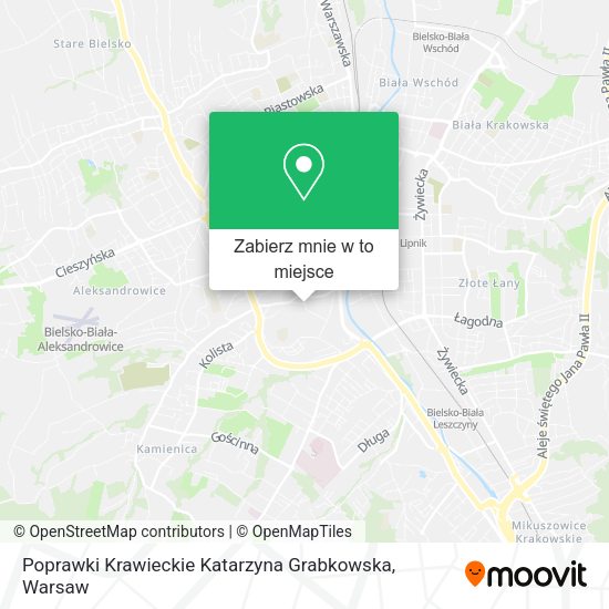 Mapa Poprawki Krawieckie Katarzyna Grabkowska