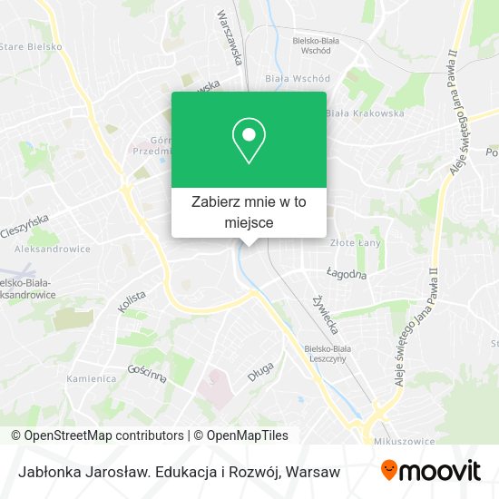 Mapa Jabłonka Jarosław. Edukacja i Rozwój