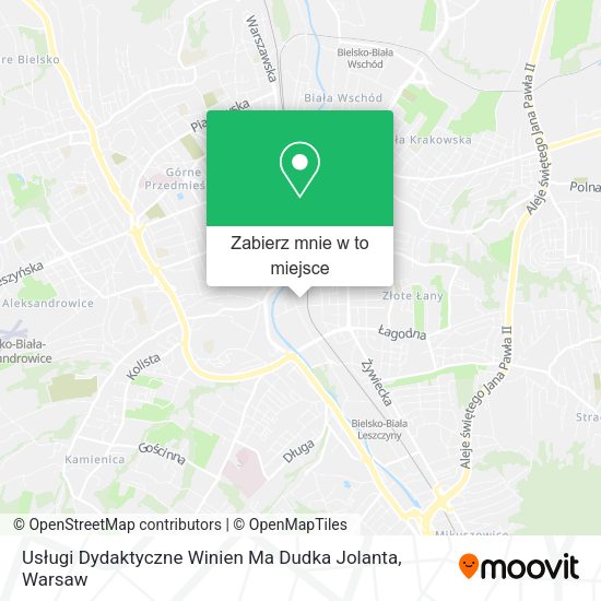 Mapa Usługi Dydaktyczne Winien Ma Dudka Jolanta