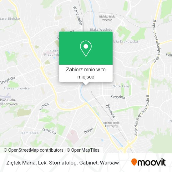 Mapa Ziętek Maria, Lek. Stomatolog. Gabinet