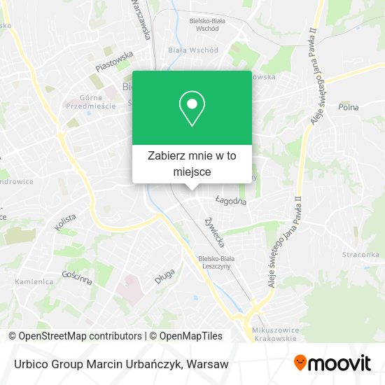 Mapa Urbico Group Marcin Urbańczyk