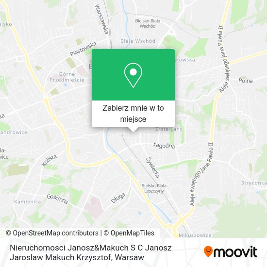 Mapa Nieruchomosci Janosz&Makuch S C Janosz Jaroslaw Makuch Krzysztof