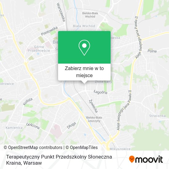 Mapa Terapeutyczny Punkt Przedszkolny Słoneczna Kraina