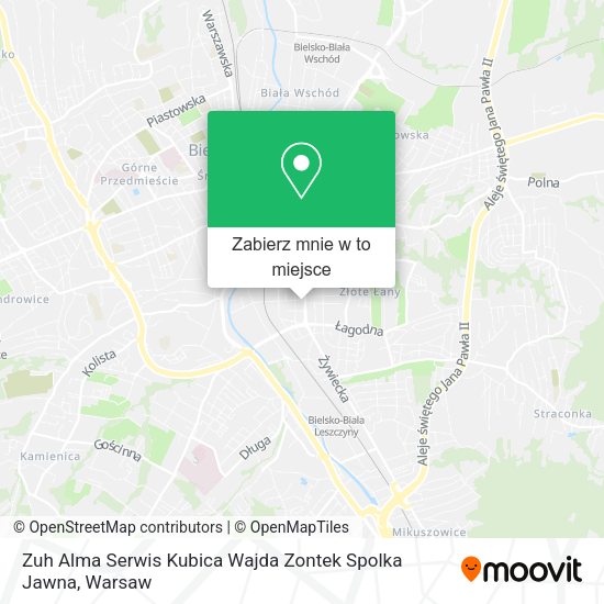 Mapa Zuh Alma Serwis Kubica Wajda Zontek Spolka Jawna