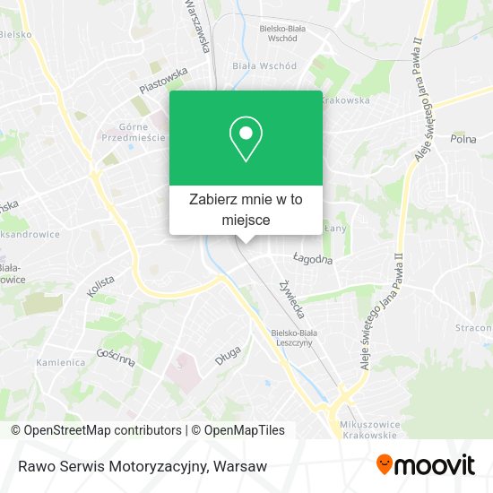 Mapa Rawo Serwis Motoryzacyjny