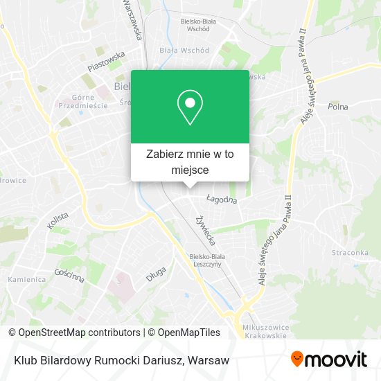 Mapa Klub Bilardowy Rumocki Dariusz