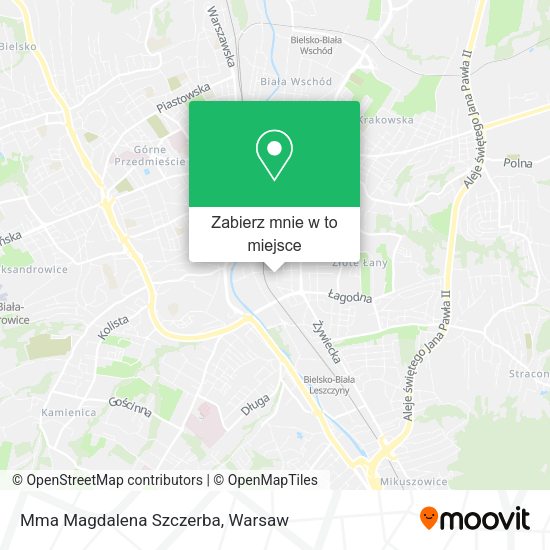 Mapa Mma Magdalena Szczerba