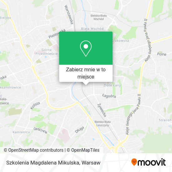 Mapa Szkolenia Magdalena Mikulska