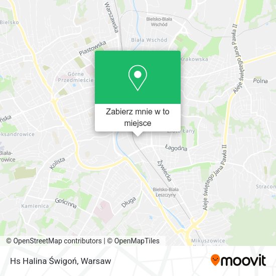 Mapa Hs Halina Świgoń