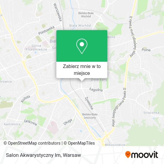 Mapa Salon Akwarystyczny Im