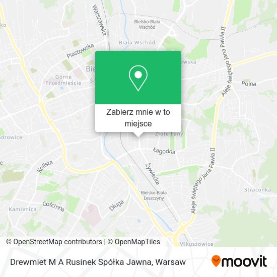 Mapa Drewmiet M A Rusinek Spółka Jawna