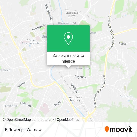 Mapa E-Rower.pl