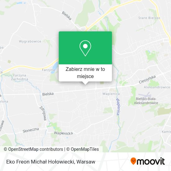 Mapa Eko Freon Michał Hołowiecki