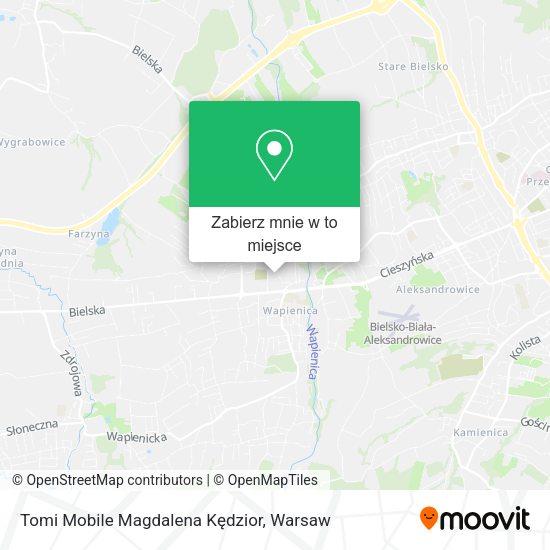 Mapa Tomi Mobile Magdalena Kędzior