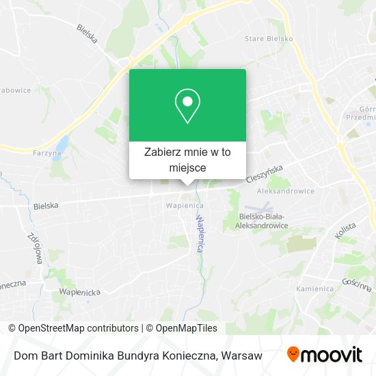 Mapa Dom Bart Dominika Bundyra Konieczna