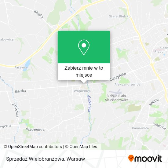 Mapa Sprzedaż Wielobranżowa