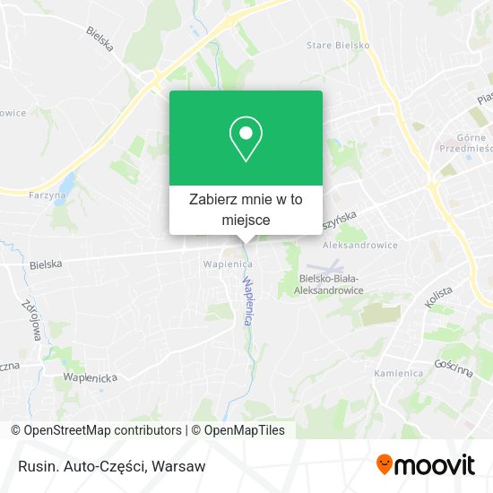 Mapa Rusin. Auto-Części