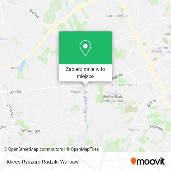 Mapa Akces Ryszard Radzik