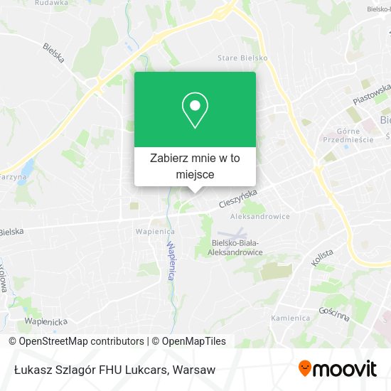 Mapa Łukasz Szlagór FHU Lukcars