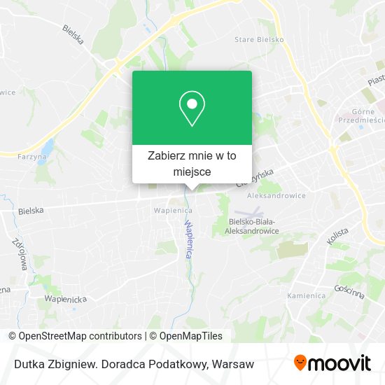 Mapa Dutka Zbigniew. Doradca Podatkowy