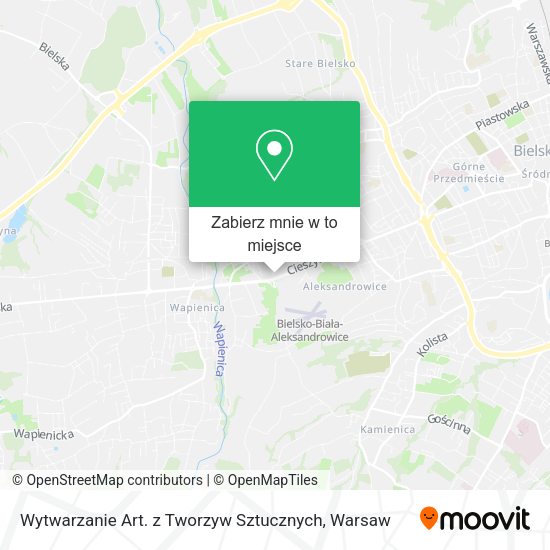 Mapa Wytwarzanie Art. z Tworzyw Sztucznych