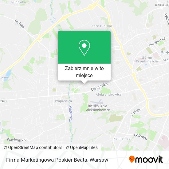 Mapa Firma Marketingowa Poskier Beata