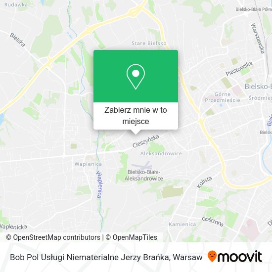 Mapa Bob Pol Usługi Niematerialne Jerzy Brańka