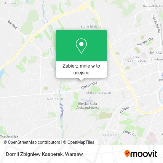 Mapa Domii Zbigniew Kasperek