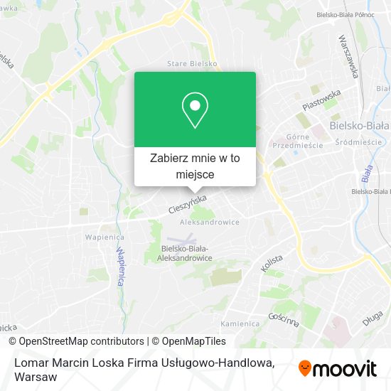 Mapa Lomar Marcin Loska Firma Usługowo-Handlowa