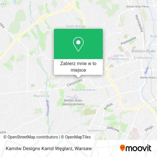 Mapa Kamilw Designs Kamil Węglarz