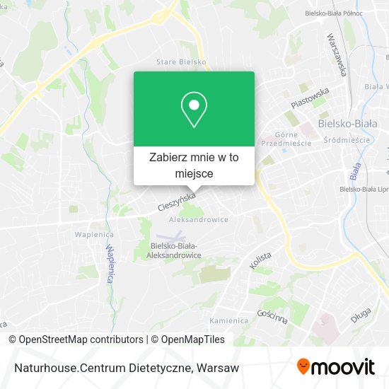 Mapa Naturhouse.Centrum Dietetyczne