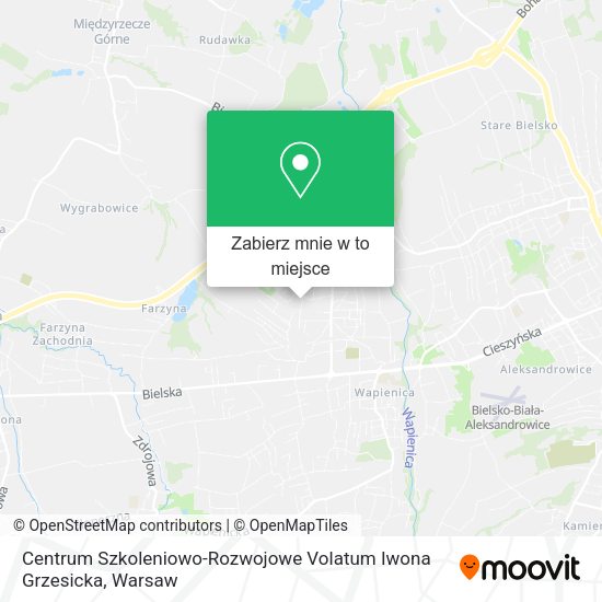 Mapa Centrum Szkoleniowo-Rozwojowe Volatum Iwona Grzesicka