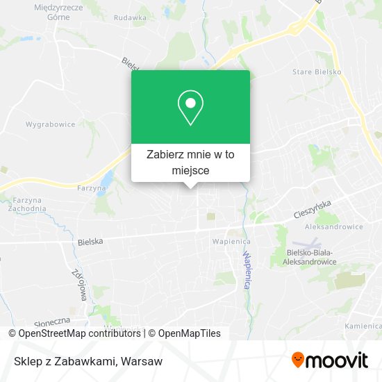 Mapa Sklep z Zabawkami