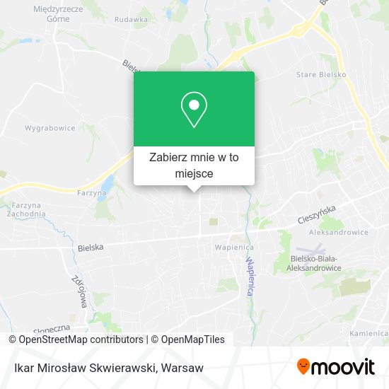 Mapa Ikar Mirosław Skwierawski