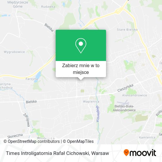 Mapa Times Introligatornia Rafał Cichowski