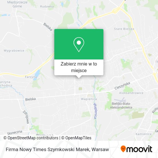 Mapa Firma Nowy Times Szymkowski Marek