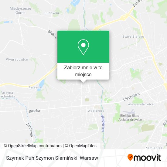 Mapa Szymek Puh Szymon Siemiński