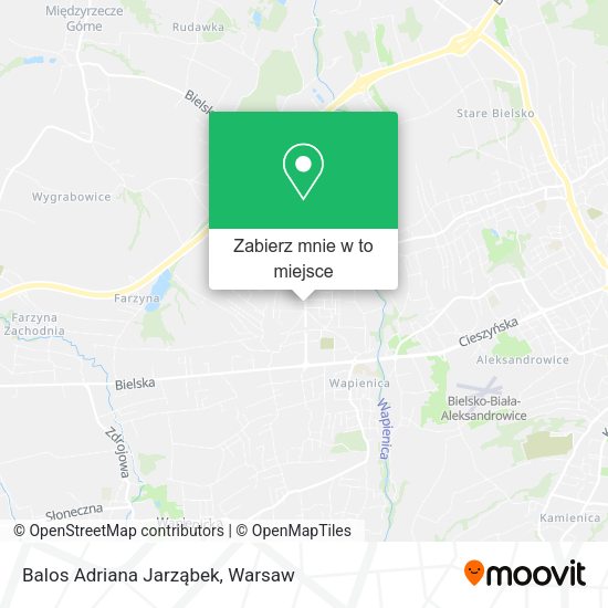 Mapa Balos Adriana Jarząbek