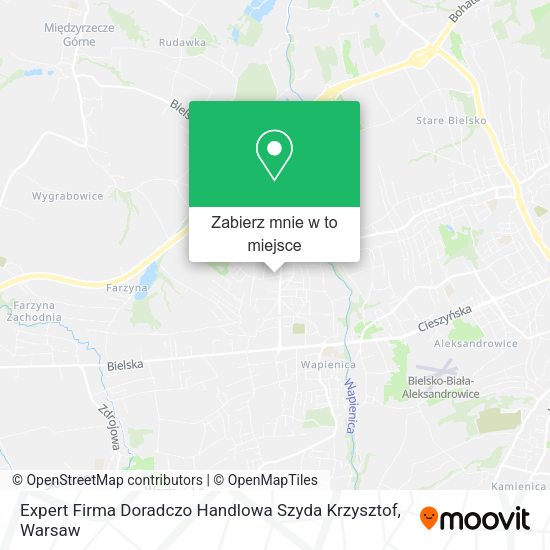 Mapa Expert Firma Doradczo Handlowa Szyda Krzysztof