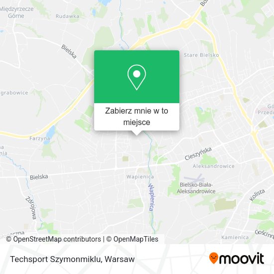 Mapa Techsport Szymonmiklu