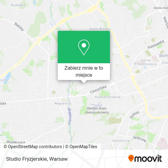 Mapa Studio Fryzjerskie