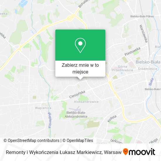 Mapa Remonty i Wykończenia Łukasz Markiewicz