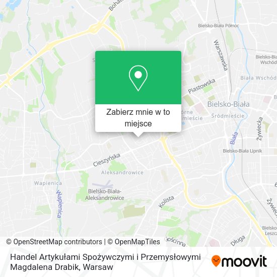 Mapa Handel Artykułami Spożywczymi i Przemysłowymi Magdalena Drabik