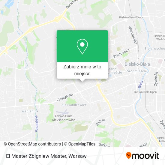 Mapa El Master Zbigniew Master